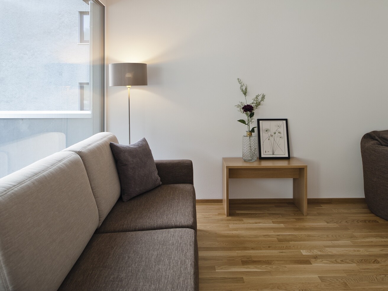 wohnen-dornbirn.at | Komfort Apartement Wohnzimmer